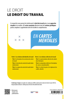 Le droit du travail en cartes mentales - 2e édition