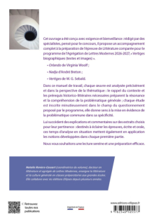 Agrégation de Lettres 2026-2027. Littérature générale et comparée. Vertiges biographiques (textes et images) - édition 2026-2027