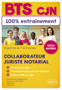 BTS Collaborateur juriste notarial
