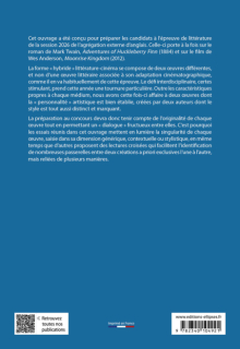 Agrégation anglais 2026 - Mark Twain. Adventures of Huckleberry Finn et le film de Wes Anderson, Moonrise Kingdom.