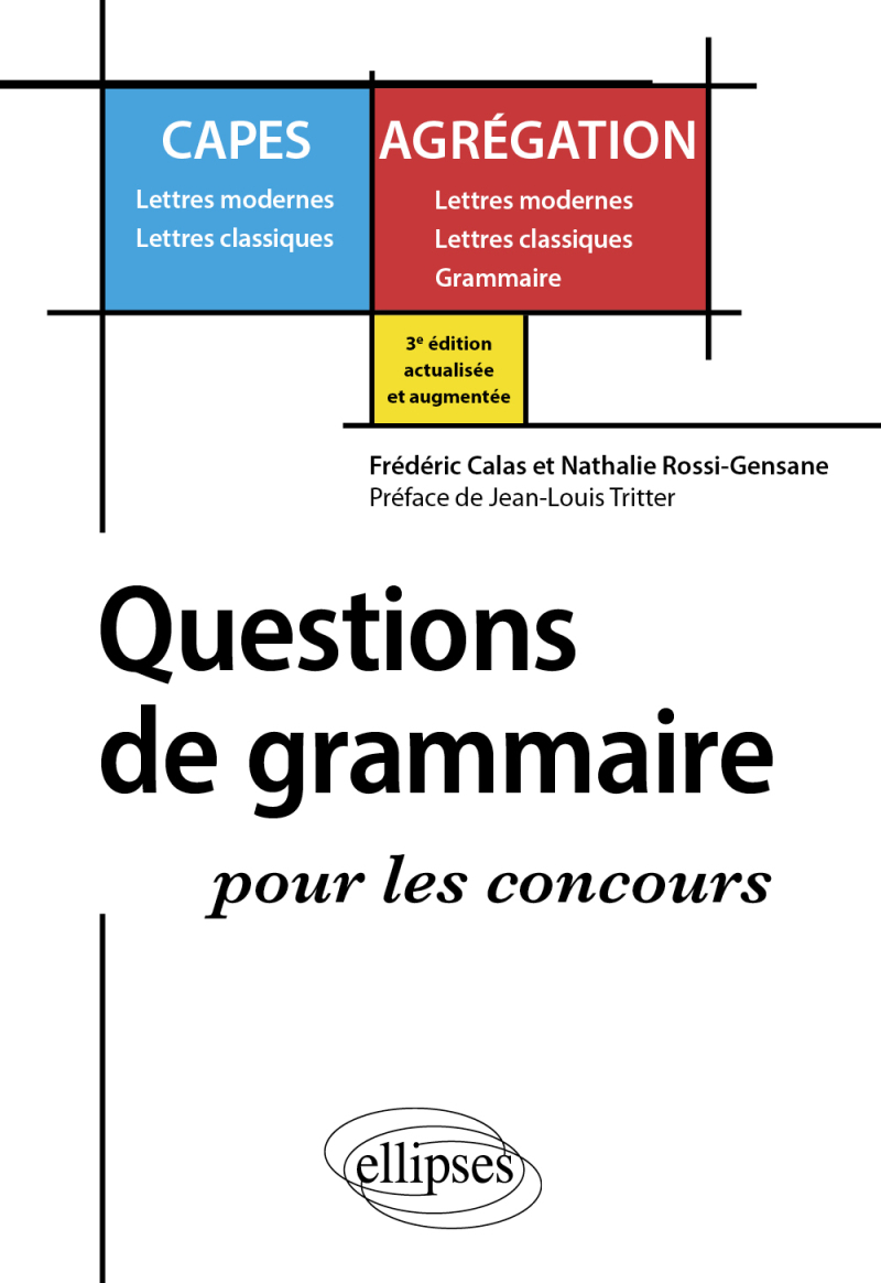 Questions de grammaire pour les concours - 3e édition