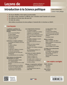 Leçons d'Introduction à la Science politique - 5e édition