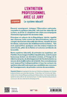 L'entretien professionnel avec le jury. Le système éducatif - CAPES, CAPET, CAPLP, CPE, CRPE, CAPEPS - 2e édition