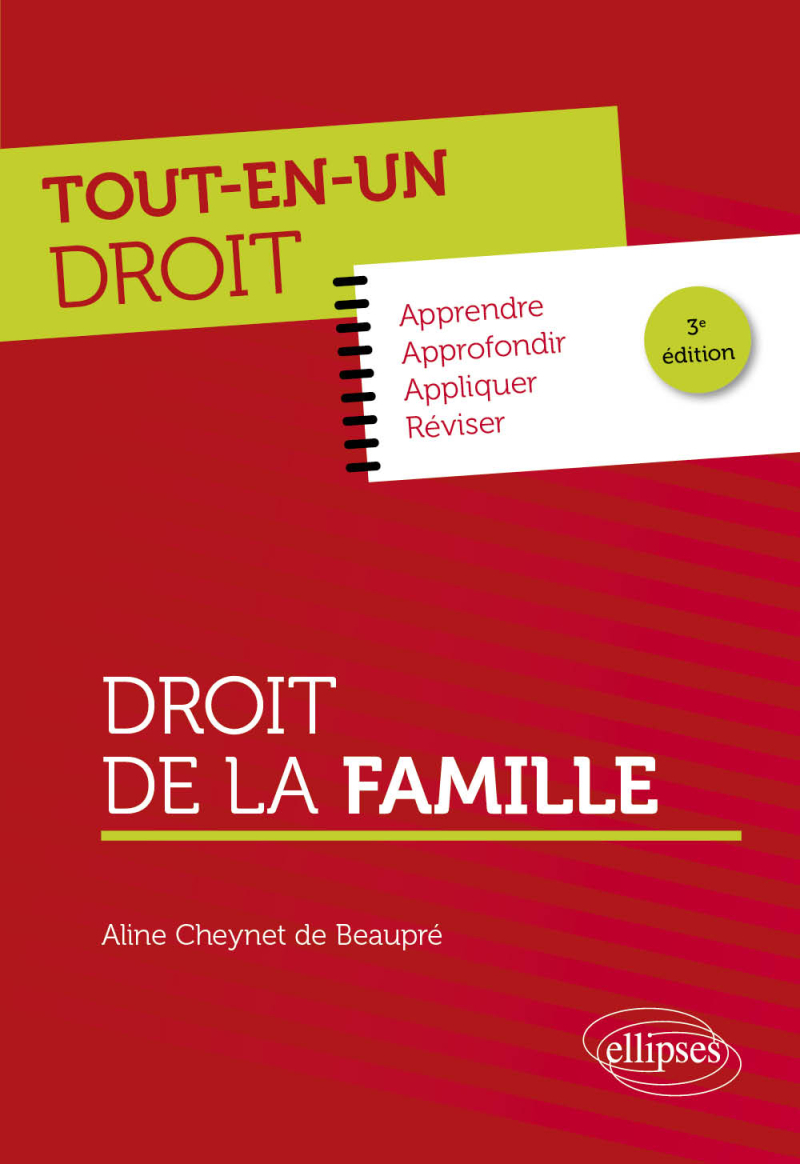 Droit de la famille - 3e édition