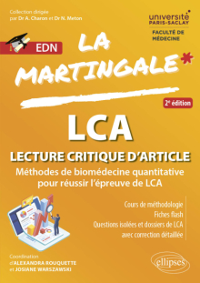 La LCA à l'EDN - Méthode de biomédecine quantitative pour réussir l'épreuve de LCA - 2e édition
