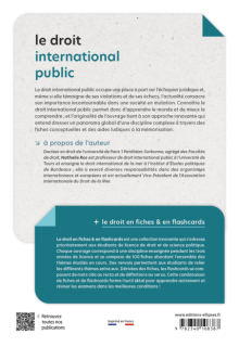 Le droit international public en fiches et en flashcards
