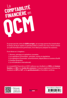 La comptabilité financière en QCM