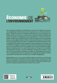 Economie de l'environnement