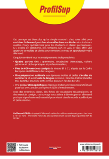 L’essentiel pour réussir en allemand - Grammaire, vocabulaire et culture générale (B1-C1)