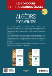 Algèbre et probabilités - Les concours des plus grandes écoles pour les étoilés - MP* - Les Maths en tête