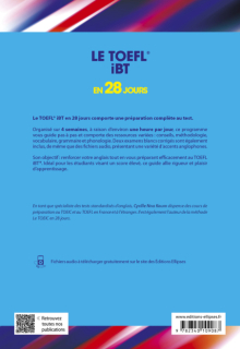 Le TOEFL iBT en 28 jours