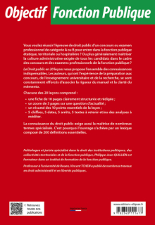 Le droit public en 20 leçons - 11e édition