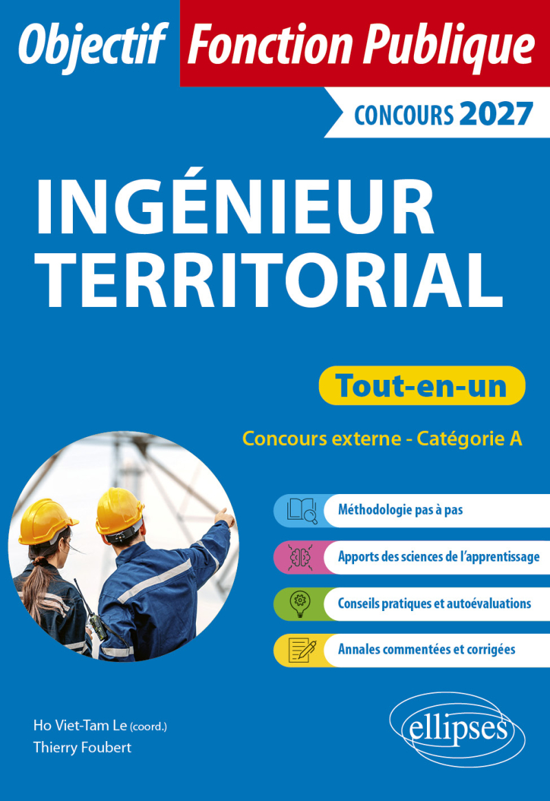 Ingénieur territorial. Concours externe. Tout-en-un. Catégorie A