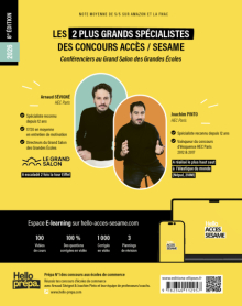 Le Grand manuel ACCÈS (programme officiel : écrits + oraux) - 10 concours blancs, 100 fiches, 100 vidéos de cours - 8e édition - édition 2026