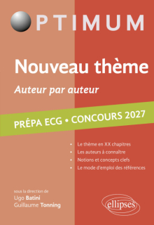 L'humanité. Auteur par auteur. Littérature, Philosophie, Culture générale. Prépa ECG-ECT - Concours 2027