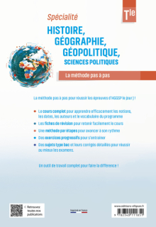 Spécialité Histoire, Géographie, Géopolitique, Sciences politiques. Terminale. - La méthode pas à pas