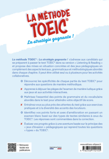 La méthode TOEIC - La stratégie gagnante ! - 2e édition
