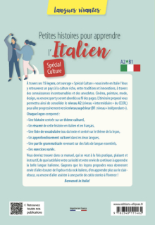 Petites histoires pour apprendre l'italien - A2-B1 – Spécial culture