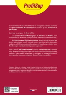 Le vocabulaire au TOEIC et au TOEFL