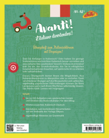 Traduction. Avanti ! L'italiano divertendosi ! A1+-A2 - Cahier d'activités pour réviser son italien en s'amusant ! (avec fichiers audio)