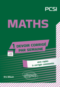 Mathématiques. PCSI