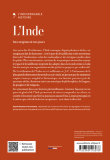 L'Inde - Des origines à nos jours