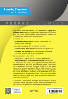 Formulaire : Mathématiques - Physique-Chimie - SII - Informatique - MPSI - 2e édition
