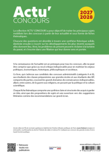 Culture générale - édition 2027-2028
