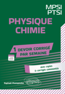 Physique-chimie - MPSI/PTSI