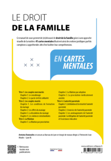 Le droit de la famille en cartes mentales - 2e édition