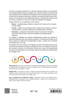 Supply chain - 14 études de cas corrigées - 2e édition