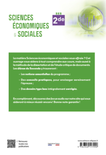Sciences économiques et sociales - 2de
