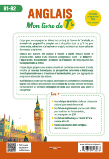 Anglais - Mon livre de Tle - Nouveau programme 2026 - Tronc commun (B1-B2)