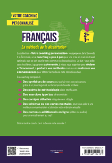 Français - 2de-1re - La méthode de la dissertation - Votre coaching personnalisé