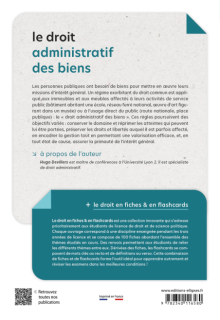 Le droit administratif des biens en fiches et en flashcards