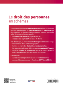 Le droit des personnes en schémas - 3e édition